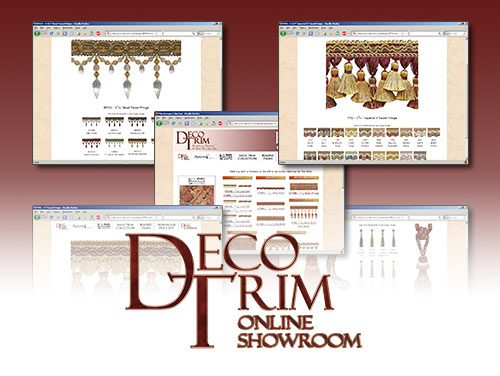 Enter the Decotrim Online Showroom