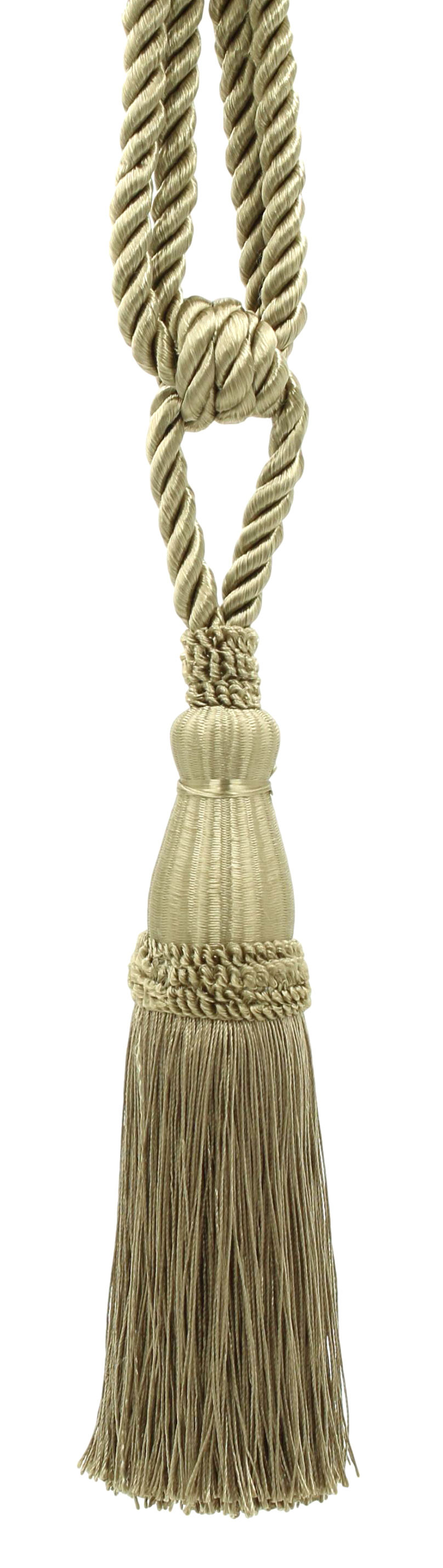 DÉCOPRO Tassel Tieback, Color# A10 – Sandstone Beige [Sold Individually]